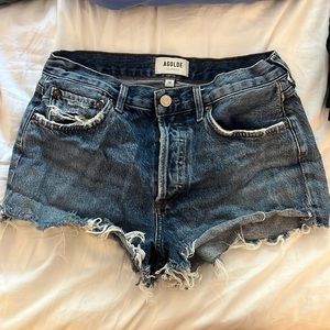 AGOLDE Parker short dark blue size 26